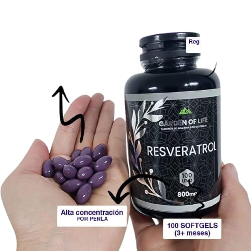 Resveratrol 👊 Potente Antioxidante
