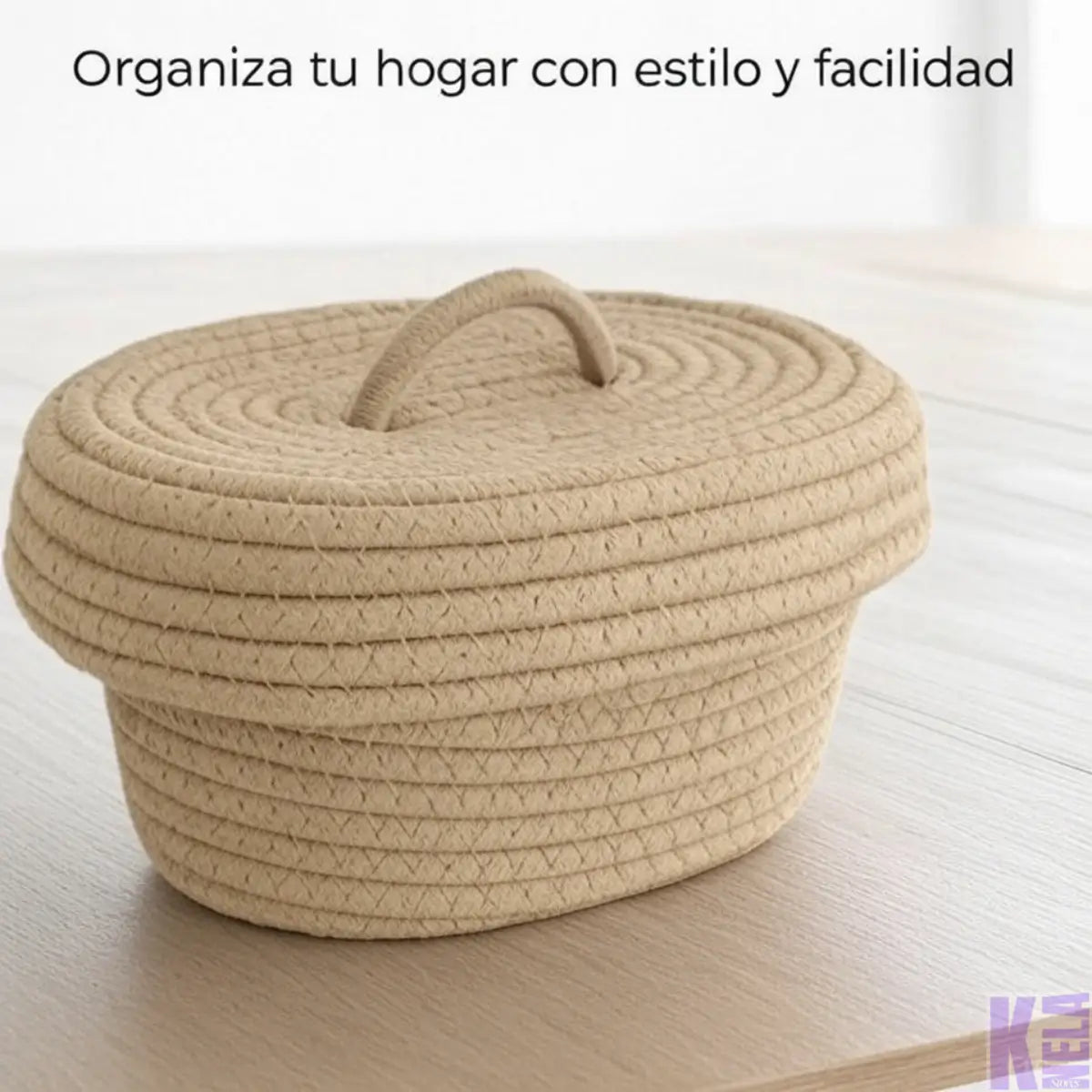 Cesta Almacenamiento con tapa 12cm182