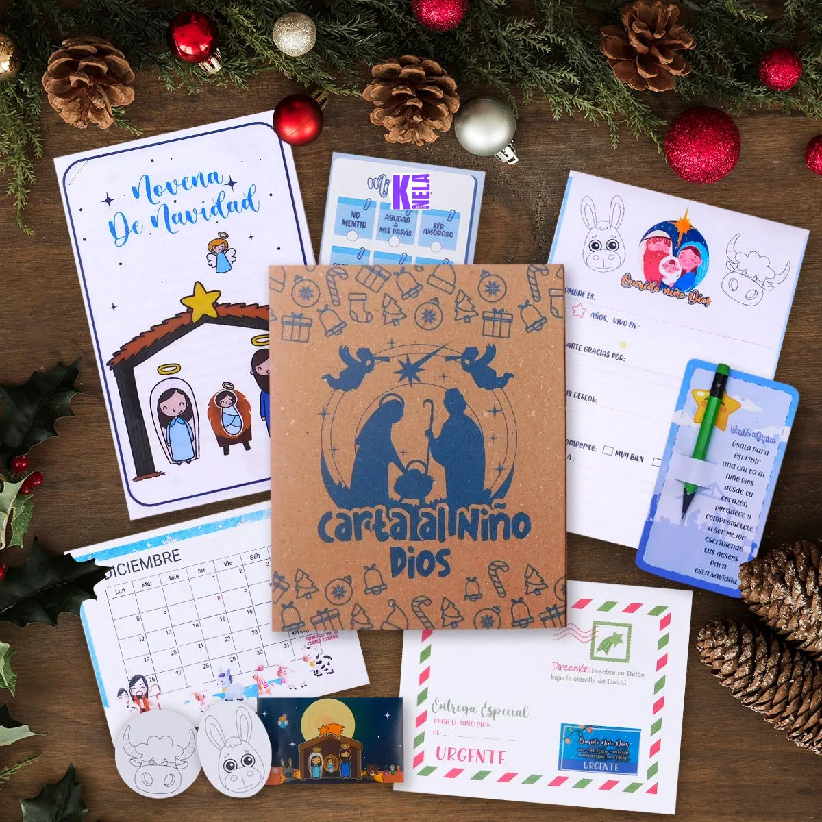 ⭐ Kit Mágico del Niño Dios – Edición Especial Navidad