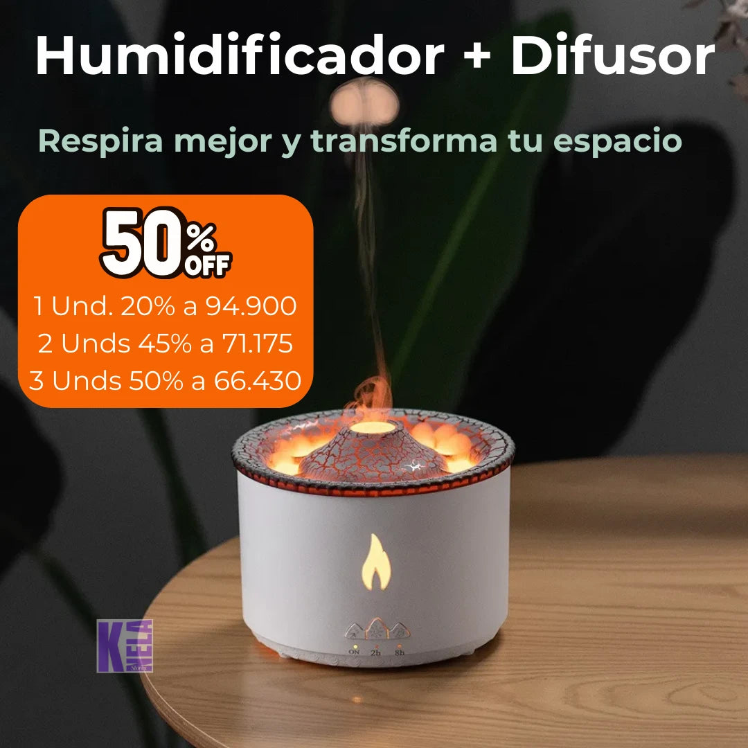 Humidificador Volcan