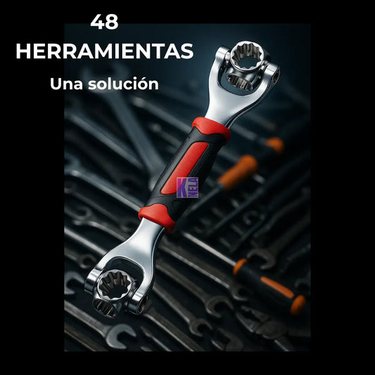Llave inglesa 48 en 1