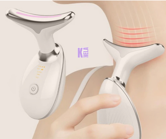 Masajeador Facial Rostro y Papada Con Luz LED