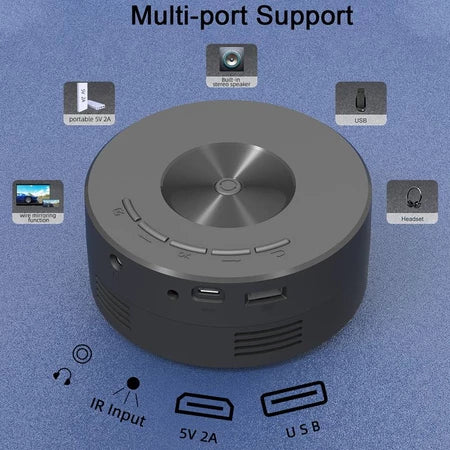 Mini Proyector LED Portátil HD