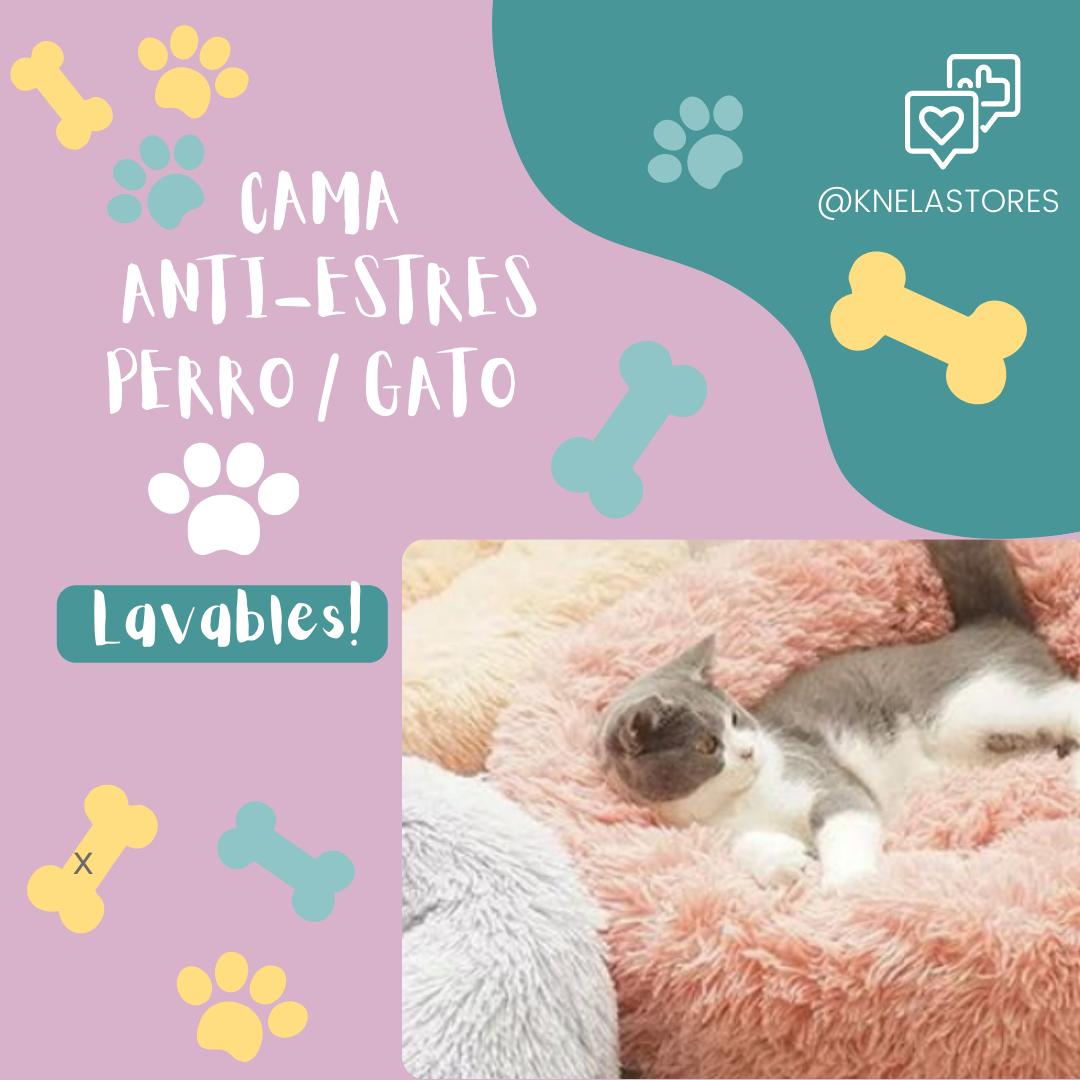 Camas para Perro y Gato Antiestrés