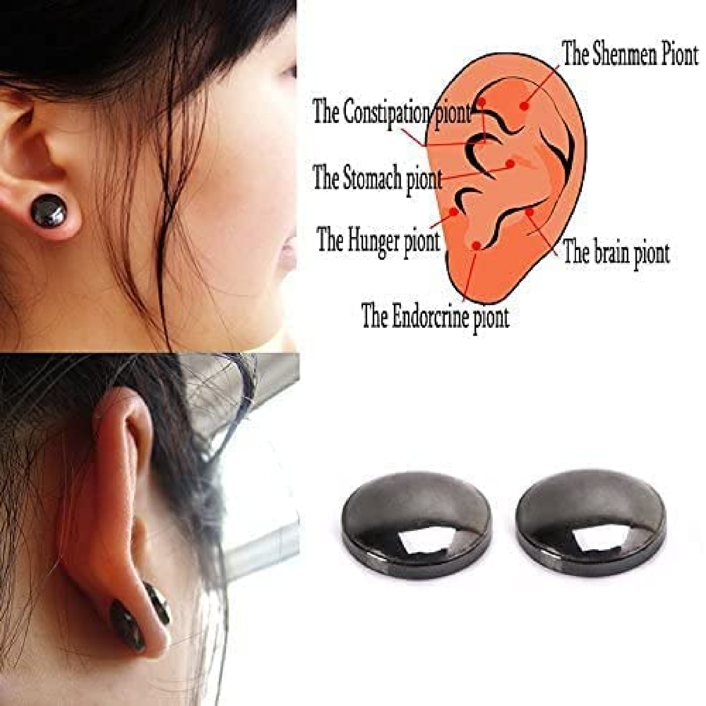 Aretes Magneticos Adelgazantes Relajante