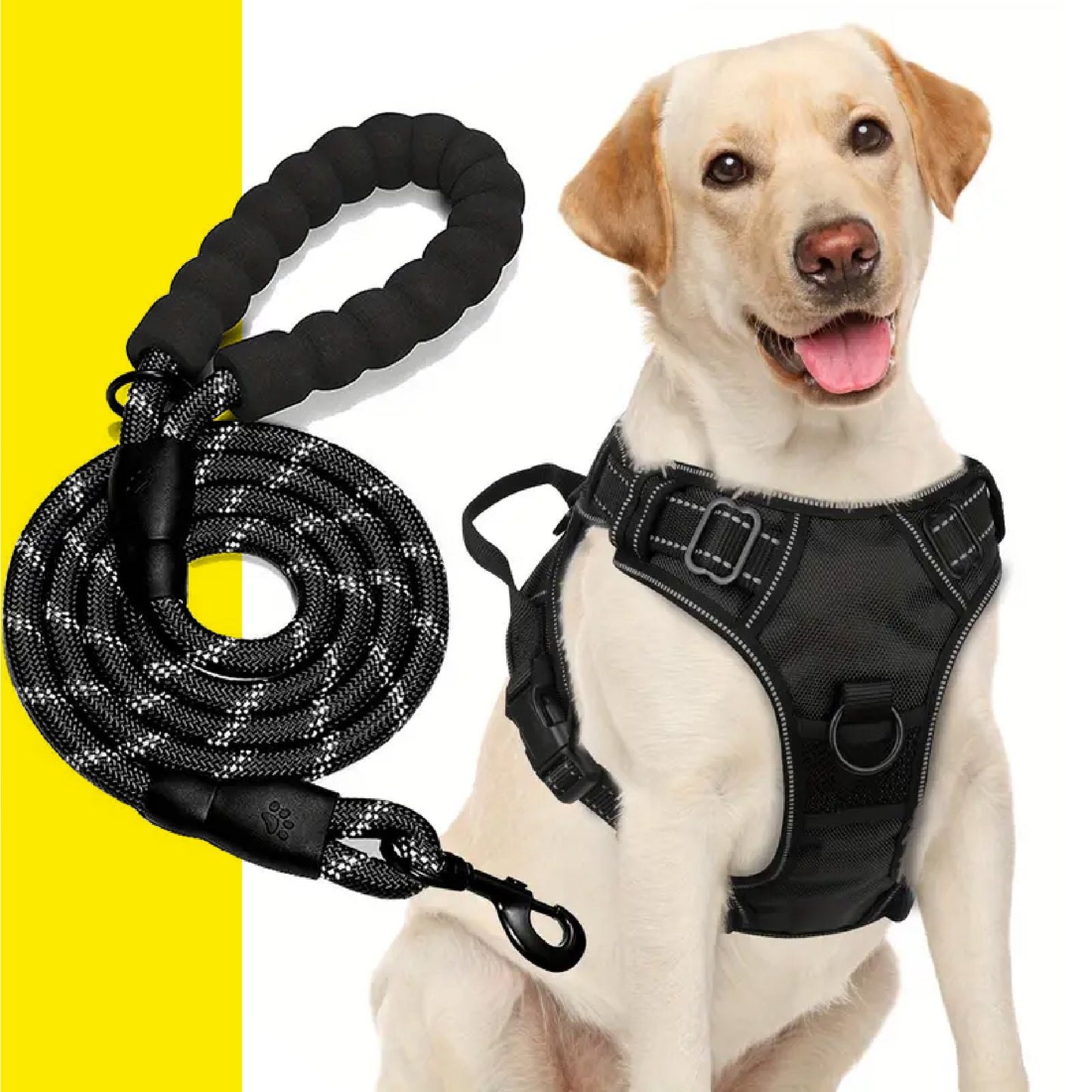 Arnes Collar Perros Grandes Con Correa