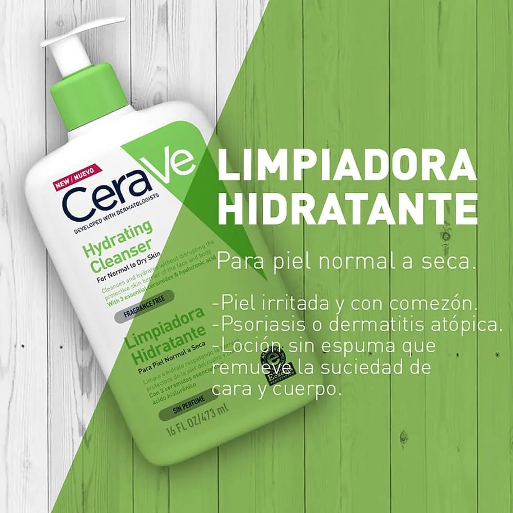 Limpiador Hidratante Cerave 473ml